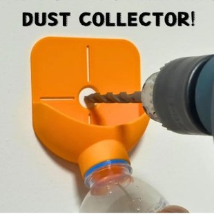 Cross-Border Hot Product Drill Cuttings Collector and Guide Drill Dust Collector Water Bottle Version Dust Collector Wholesale