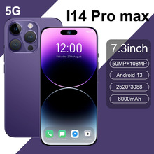 厂家定制高端新款跨境智能手机i14pro max 7.3寸大屏一体机真4G