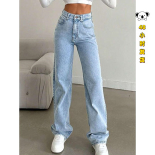 R 93411 Sweet Spicy High Waist Loose Fit Jeans �����Lţ��ѝ