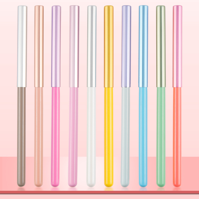 Transfronterizo macarón estilo japonés barra de madera pincel de uñas pincel de pincel función de cabeza redonda pincel de fototerapia herramienta profesional de uñas