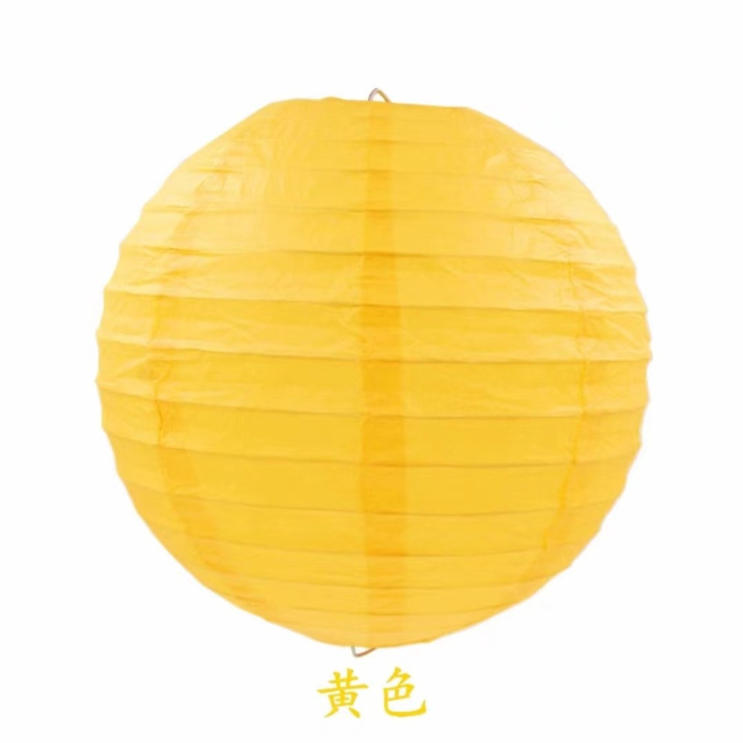 Lámparas de niños pintadas a mano DIY linternas esféricas de color sólido decoración de bodas Amazon Hot Sale image 6