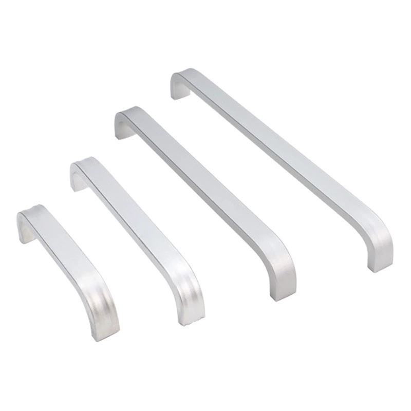 Расстояние 96 Отверстия ручки двери шкафа ящика ручки алюминиевого сплава космоса цвет алюминия ручки шкафа 128 шкафа открытый