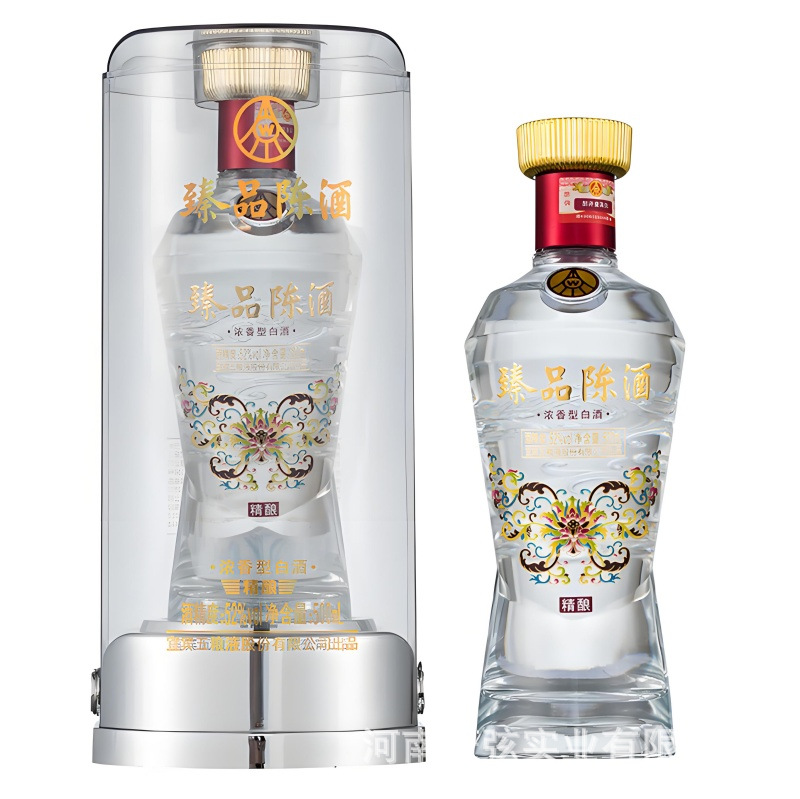 五谷春臻品陈酒精酿52度500ml浓香型纯粮白酒整箱6盒装正品批发商