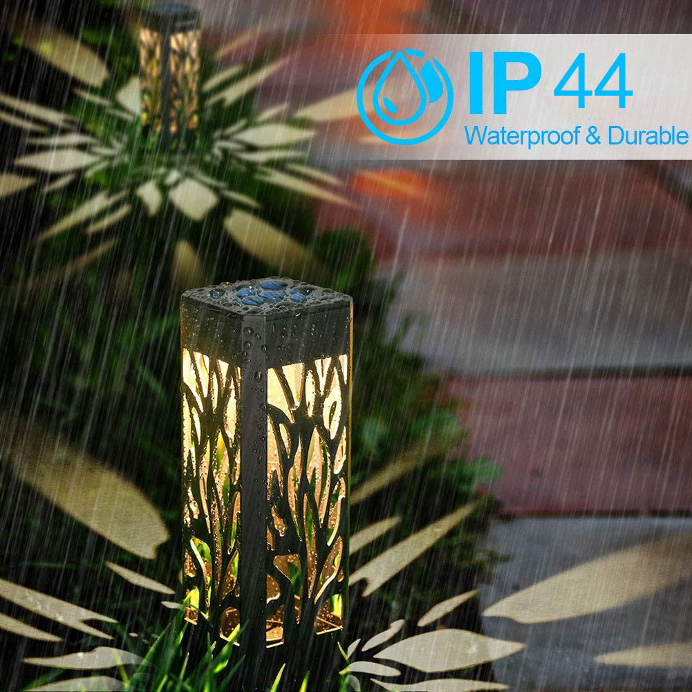 Hoja solar hueco césped lámpara hoja solar hueco tierra enchufe lámpara solar hueco fábrica