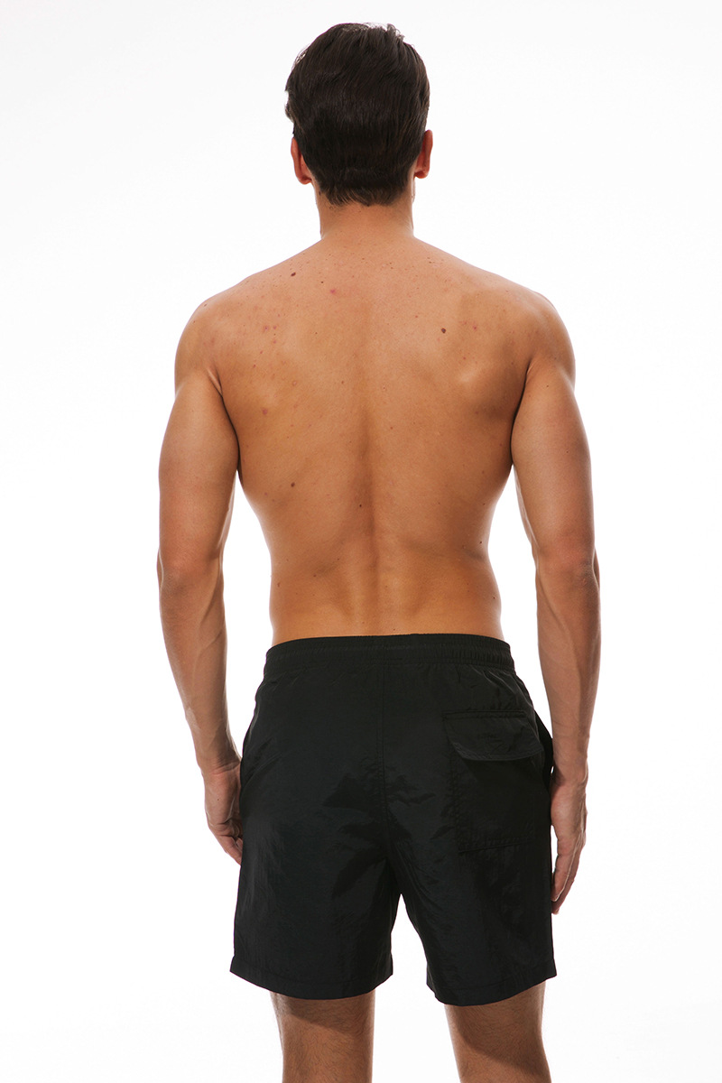 210g Weight Shorts Pants Length Polyester Fabric Type Mid Waist Waist Line Straight Pants Pants Type Inelastic Elasticity Beach Occasion Regular Fit Fit Type Solid Color Pattern Summer Season Men's Gender Casual Style Men's Quick-drying Beach Shorts Sports Casual Shorts Swimming Shorts Solid Color Men's Clothing 2