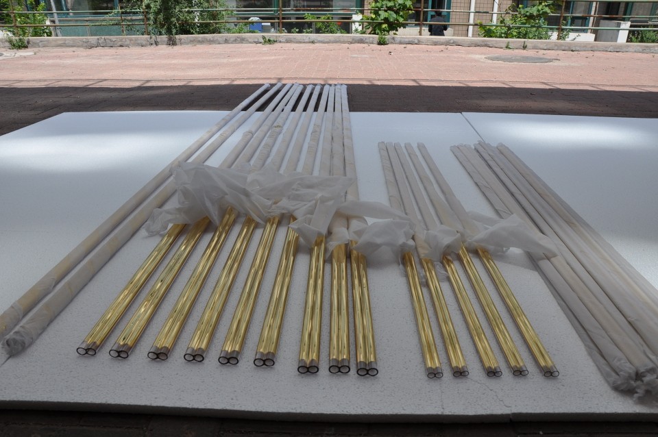 镀金管，镀金双孔管，镀白双孔，加热器，镀金加热管，石英管