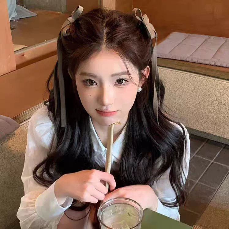 Стильный головной убор для милых девушек в студенческом стиле с темным бантом, зажим для ленты, женский высококачественный зажим для волос в стиле jk, лента для волос