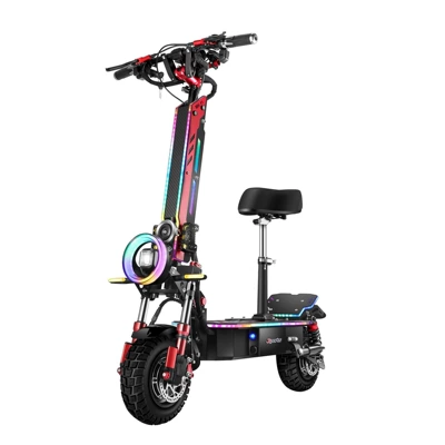 11inch Off-Road High-Speed Dual-Drive Electric Scooter, Foldable Mobility Scooter, Electric Scooter (Qatlanan elektrik skuterlər) - 60vdual-drive18ah