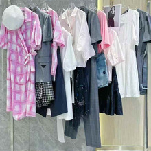 杭州女装品牌25夏款红袖高流量货源连衣裙上衣裤裙专柜撤柜一手货