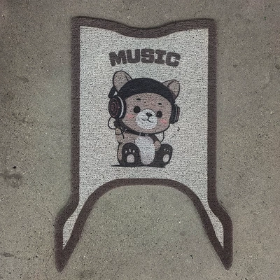 Ii 2Nd Generation 60/80/90 Electric Vehicle: Electric vehicle foot mat - white-shark-ii-electric-motorcycle-music-bear