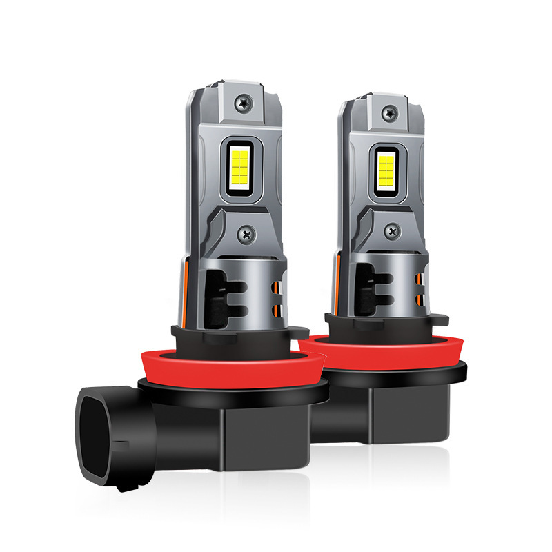 M7 enchufe directo con ventilador H7 H1 H3 H11 9005 H4 9012 faro LED de automóvil de alto brillo