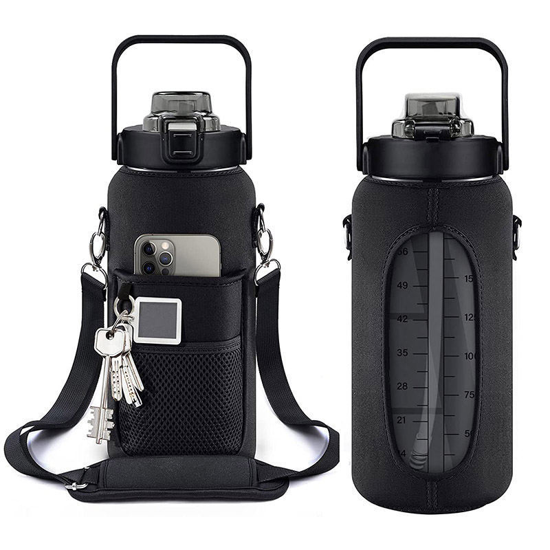 Negro + taza transparente