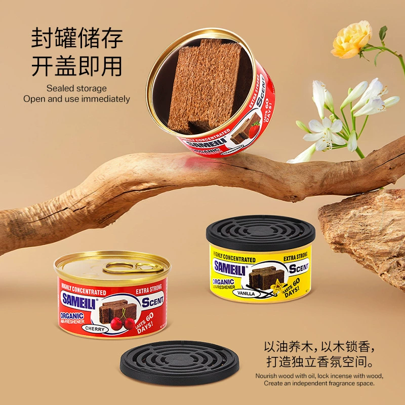Трансграничный взрывной автомобиль ароматерапия автомобильный аромат органическое волокно деревянный блок консервированный ароматный деревянный бак освежитель воздуха внешней торговли