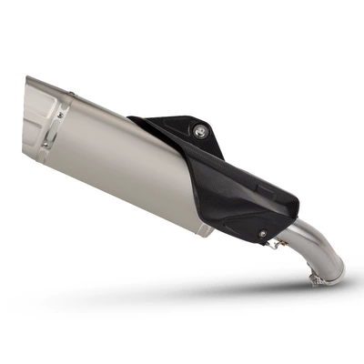 Suitable for Kawasaki Versys1000 Stainless Steel Mid-Section R1 Tail Section Motorcycle Exhaust Pipe Modification (Motorcycle exhaust pipe) - mid-section-r1-stainless-steel-carbon-fiber-cover-tail-section