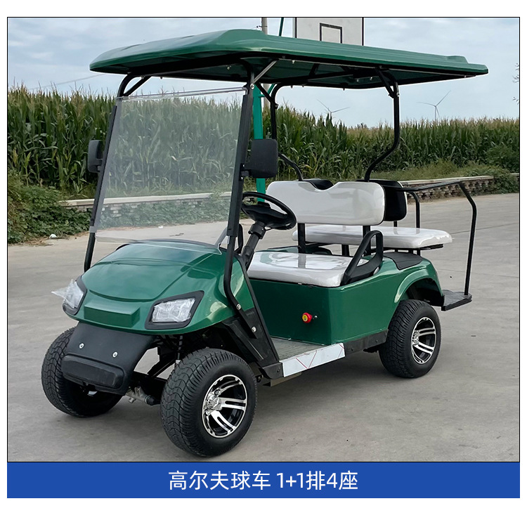 Scenic spot tourist Golf Cart Park factory hotel reception tour car off-road electric sightseeing shuttle