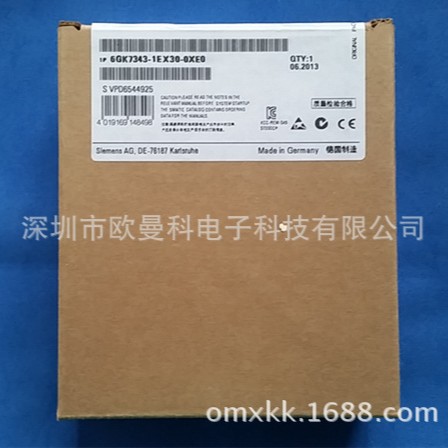 西门子单片机网络模块6GK7343-1EX30-0XE0现货晶体管耐用高效
