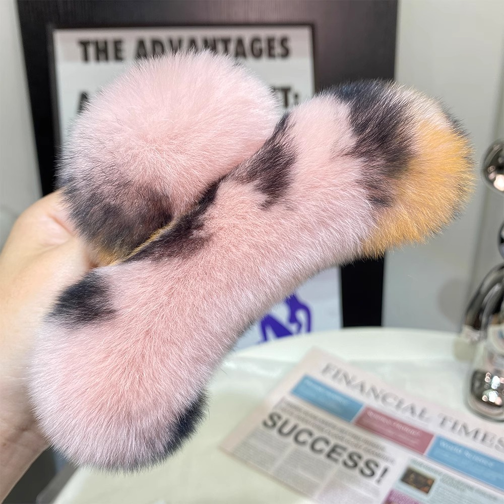 Pink leopard print oversized-15cm