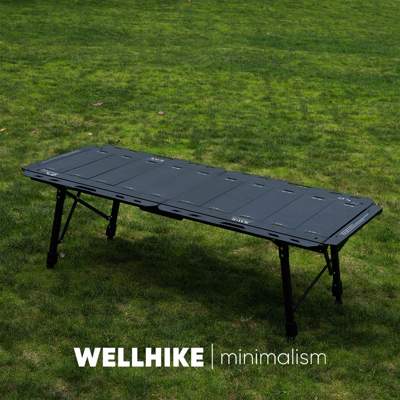 WELLHIKE 屋外 SWS Yunchi 5 ユニット IGT テーブル多機能折りたたみアルミニウム合金高さ調節可能なテーブル|undefined
