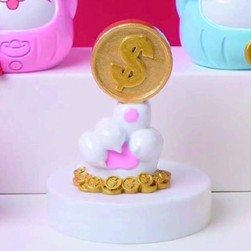 Новый милый питомец-фигура котенок стикеры Meow, защитная коробка, творческие настольные украшения, декоративные подарки на праздники