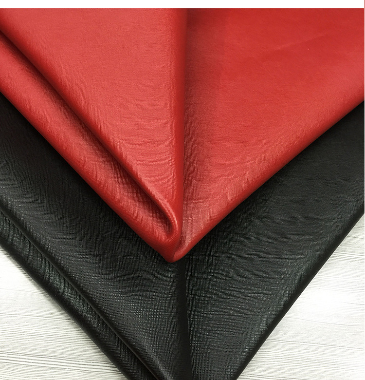 时尚擦色双色十字纹手机壳皮革头层牛皮鞋包面料