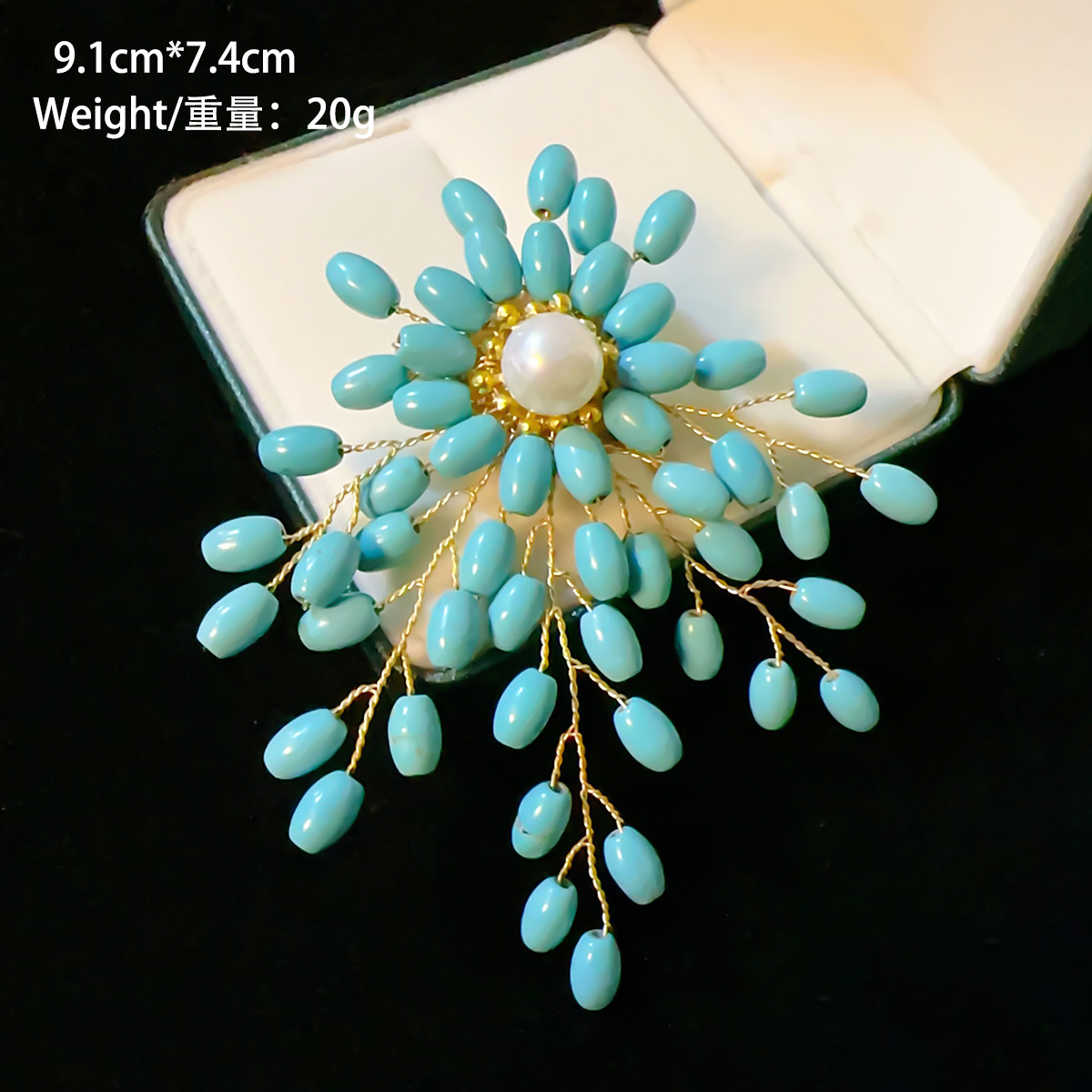 Elegant Flower Copper Plating Women's Brooches display picture 4