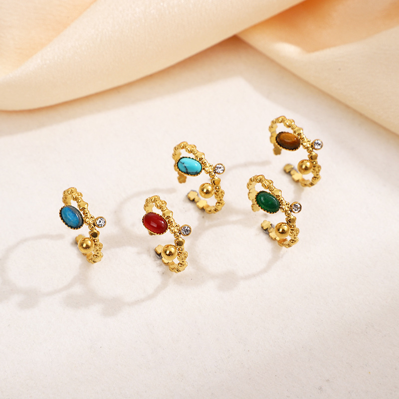 Retro ethnic organic sophisticated design ring