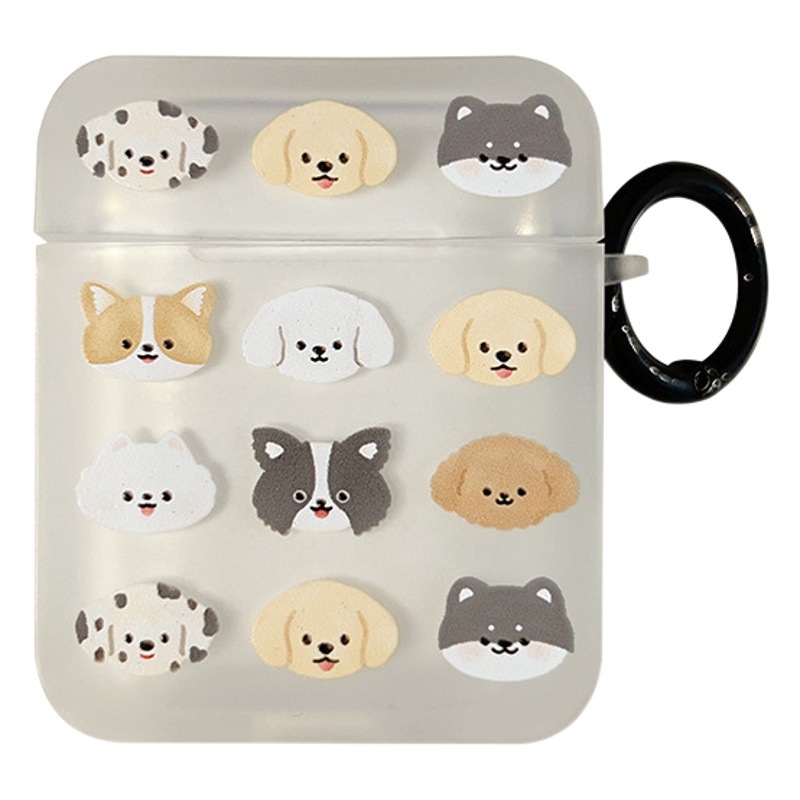 Perro Original para Apple AirpodsPro funda protectora airpods auricular Bluetooth caso 3 Generación de silicona Pro2
