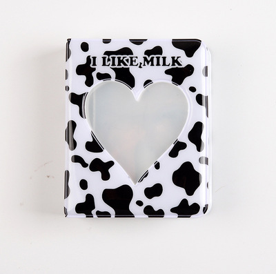 爱心小号  牛奶纹