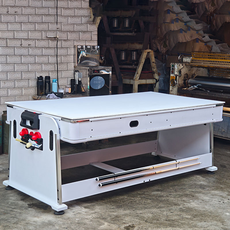 Nuevo multi-funcional 4-en-1 multi-función bola Mesa Flip bola mesa de billar mesa/globo de aire mesa de billar 4in1