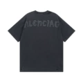Washed black, classic logo printing on the back