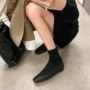 内增高秋季显瘦新款短靴
