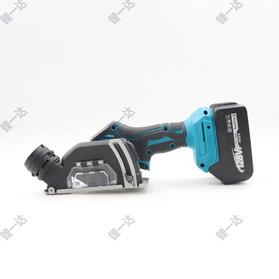 Battery-powered cutting machine, polishing machine, mini handheld grinder, electric lithium battery 3-inch angle grinder