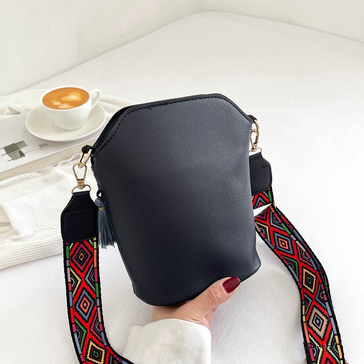 2023夏季新款PU均码小方包拉链撞色单肩包_detail_