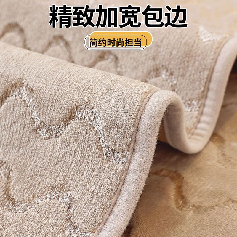 复古风加厚毛绒沙发垫2025新款秋冬款防滑皮沙发罩套坐垫跨境专供|undefined