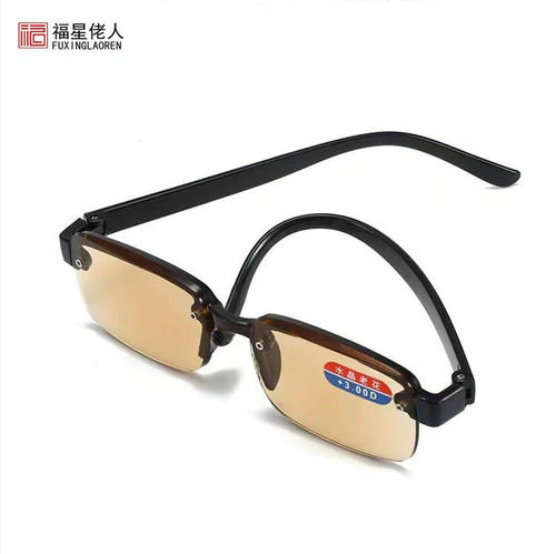 High-definition blue light blocking reading glasses, ultra-light and comfortable, unisex vintage crystal reading glasses, wholesale