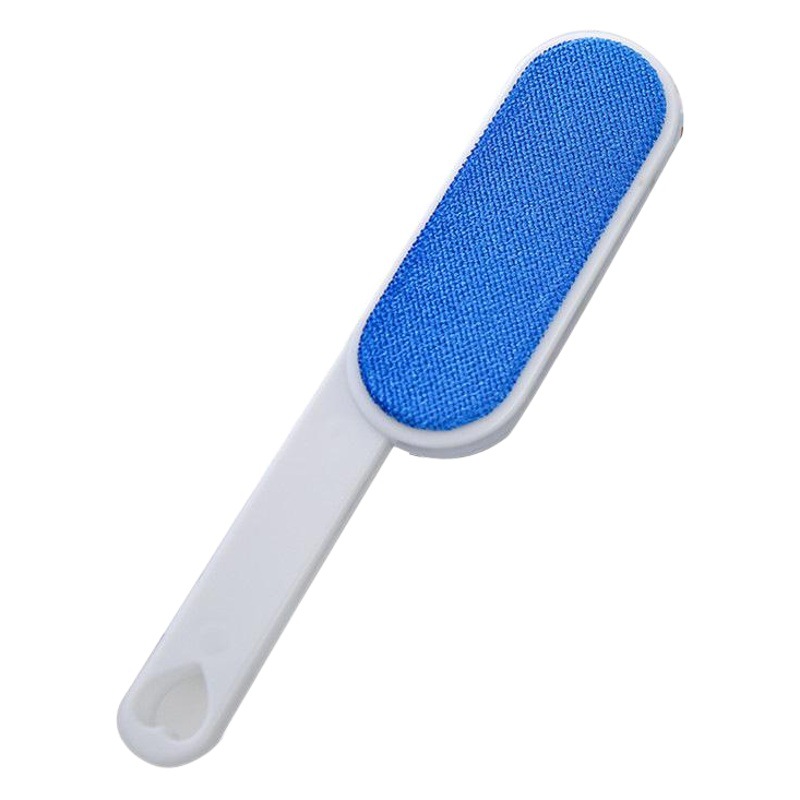 Cepillo electrostático de doble cara con mango cepillo de polvo electrostático ropa cepillo de cama cepillo de limpieza en seco