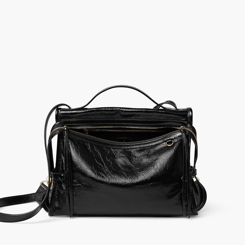 Cui's New Smiley Face Bag, Oil Wax Leather Travel Bag, Large Capacity Unisex Commuter Crossbody Bag Cui's New Smiley Face Bag, Oil Wax Leather Travel Bag, Large Capacity Unisex Commuter Crossbody Bag