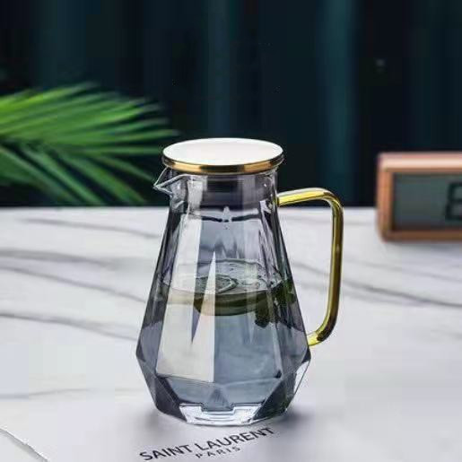 연기 회색 다이아몬드 냄비