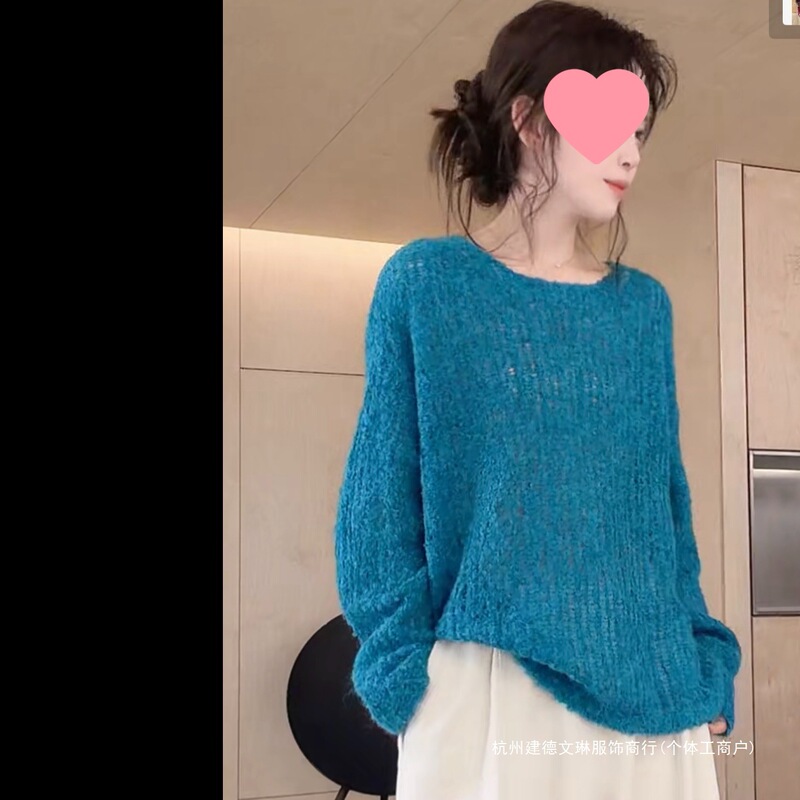 Peruvian Skin-Friendly Autumn and Winter Alpaca Wool Knitted Pullover