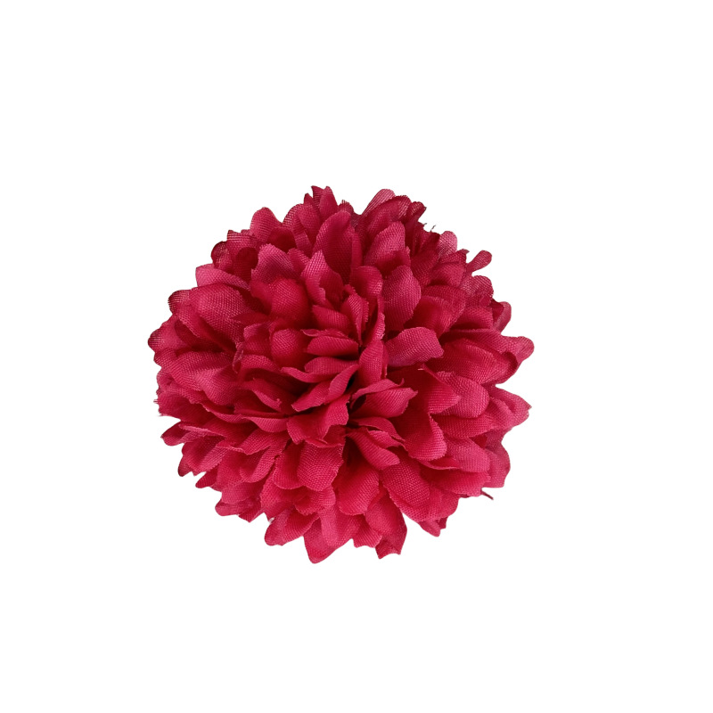 Simulación de cabeza de hortenida DIY hecha a mano joyas de cabello joyas de flores de pecho bola de crisantemo boda decoración del hogar flores falsas al por mayor