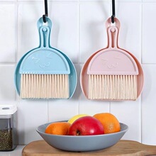 桌面小扫把簸箕套装迷你清洁撮箕扫桌刷创意键盘清理车载畚箕扫帚