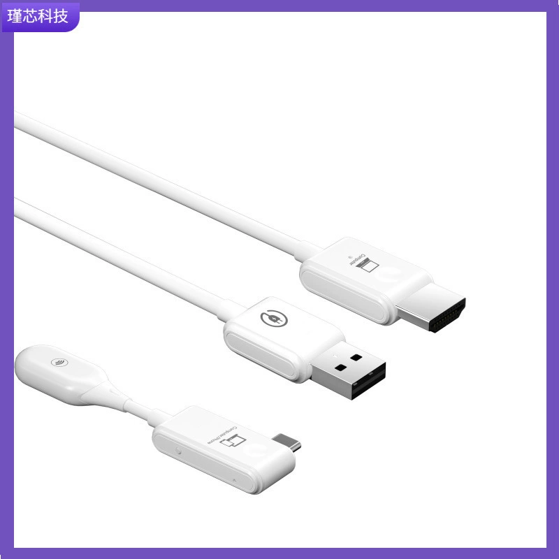Беспроводной HDMI-ретранслятор CS7 для сети, передатчик на телефон, телевизор, компьютер, синхронное изображение на одном экране, точка-точка, подключение и использование экрана