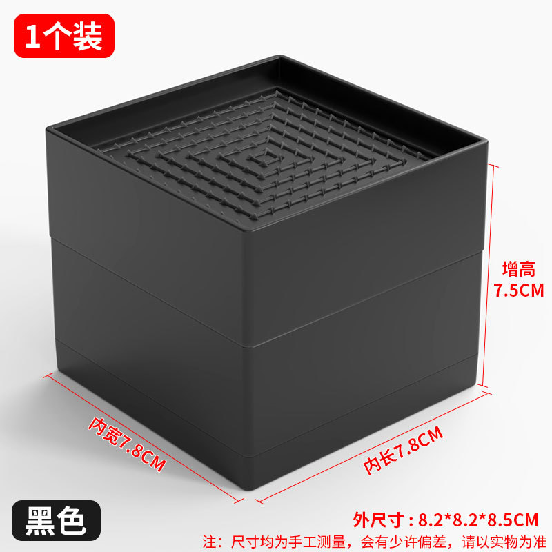 Muebles, protectores para patas de cama, fundas para patas de mesas y sillas, protectores para lavadoras, elevadores de altura de silicona antideslizantes para taburetes, modernos y sencillos.