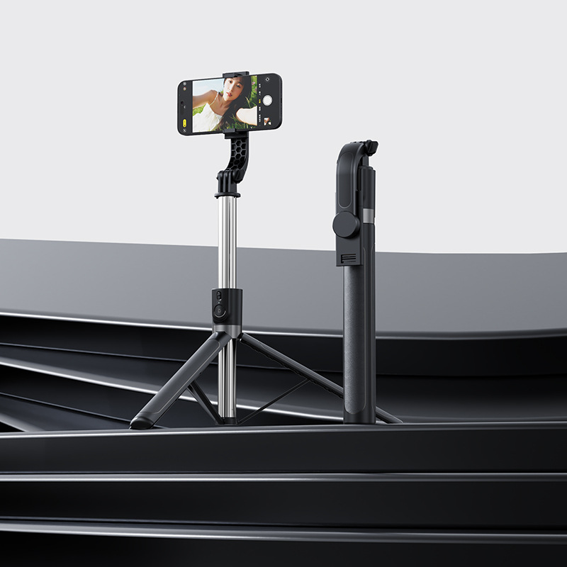 Serie Z nuevo teléfono móvil selfie stick selfie artefacto TikTok soporte en vivo Bluetooth retráctil trípode integrado