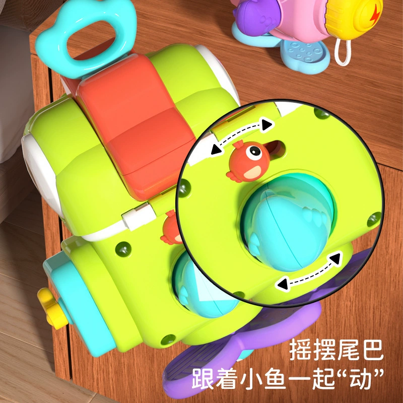 Dinosaur, universal grabber, cognitive toy, early education