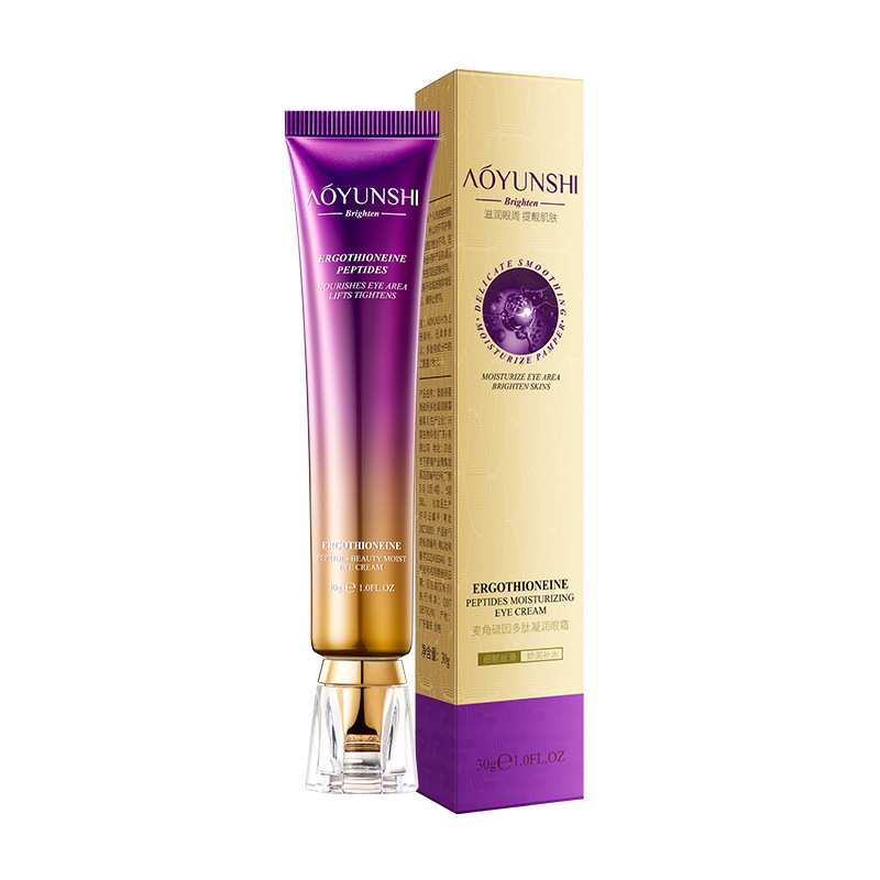 Aoyun Shi Ergothionein Polypeptide Eye Cream hidratante para desvanecer círculos oscuros Eye Cream de líneas finas genuinas al por mayor image 7