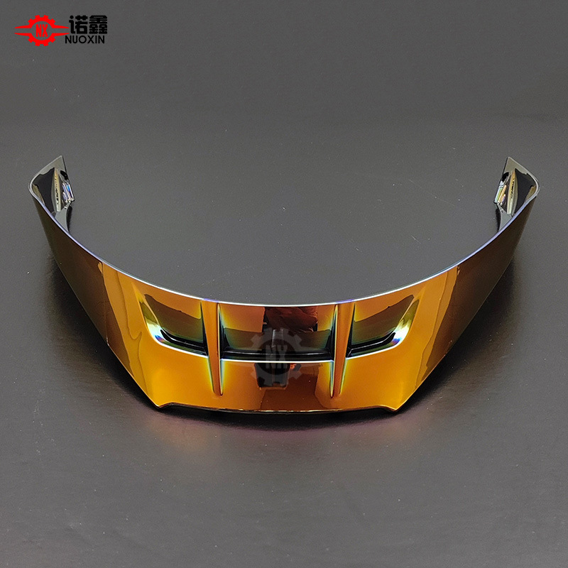 Adapted to AGV pista locomotive helmet tail wing motorcycle helmet modification big tail rear air duct deflector spoiler