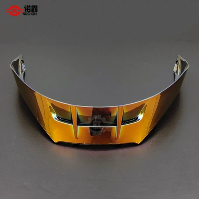 AGV pista locomotive helmet tail: Dəbilqə (Kaska) aksesuarları - pista-rear-wing-bronze-gold-with-screws