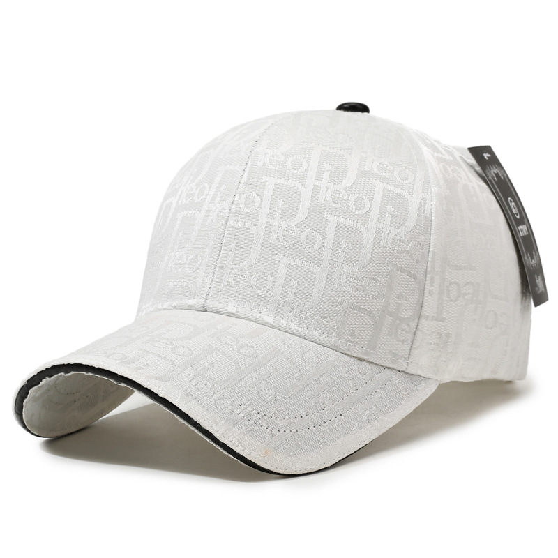 Nueva gorra de béisbol con bordes anchos simple ocio versátil gorra de lengua de pato europea y americana retro tendencia gorra de cuatro estaciones al por mayor
