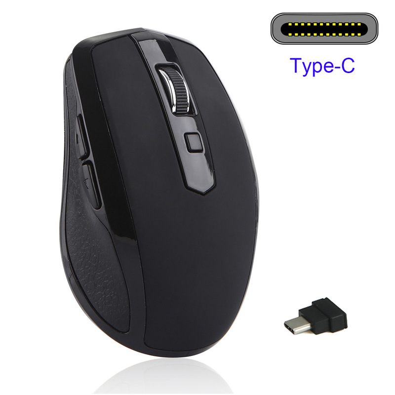 Cross-border usb-c wireless mouse mute office game laptop creative wireless mouse in stock wholesale